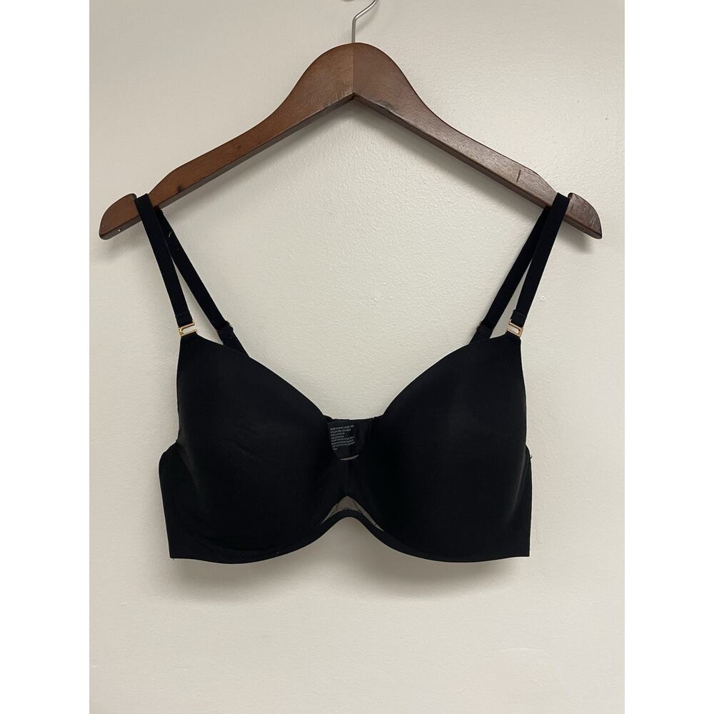 SOMA Black Solid 36C Bodify Perfect Coverage Lightly Lined Bra - EUC!